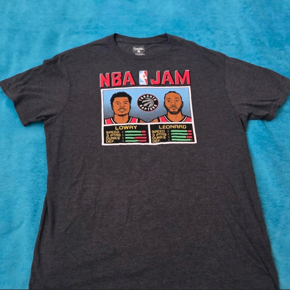 NBA Jam Toronto Raptors T-Shirt - Black
